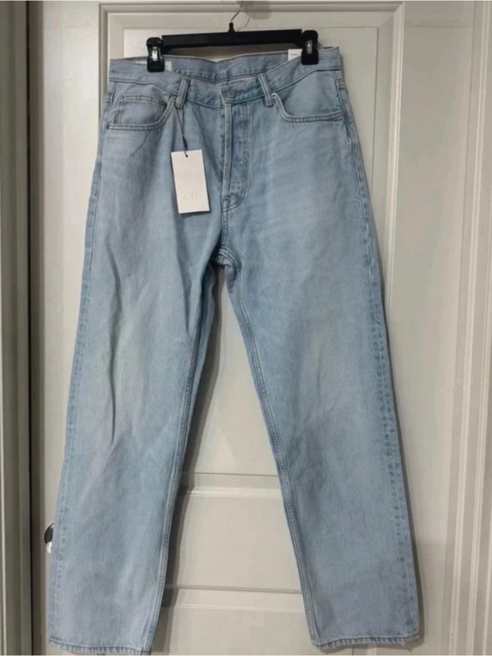 Zara Light Blue Slim Straight Men’s Jeans